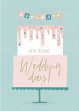 Wedding Day Cake Celebrations created by Percy & Pearl