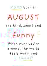 August Mums Are the Best! created by Art Thunderclap
