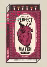 Perfect Match, Valentines Card created by Michelle Goring