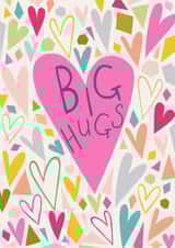 Big hugs card created by Pablo and Pickle Studio