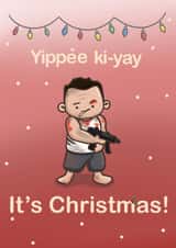 Die Hard Happy Christmas, created by Katy Tregs