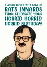 Cheeky Friday Night Dinner Jim Birthday Card created by Picardso