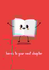 Next Chapter Good Luck Card created by Paper Jungle