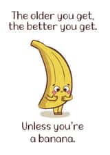 funny banana birthday card created by Deadpixel