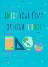 First day of high school created by Spring of colors