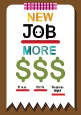 New Job More Money Life Card created by Hana Lai