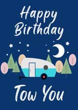 Punny Campervan Birthday Card created by BritWit