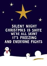 Rude Silent Night Rhyme created by Lucy Maggie Designs