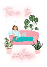 Time to relax created by Custom Card Co Shop