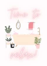 Time to relax! created by Custom Card Co Shop