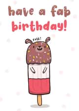 Fab Lolly Birthday Wishes created by Sarah-Anne Brown