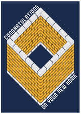 New Home Bricks Card created by Replay Prints