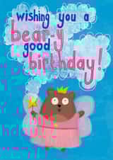 Wishing you a bear-y good birthday card created by Anneka Preston Designs