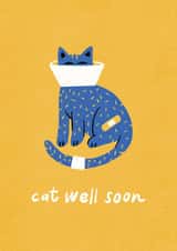 Cat Well Soon 🐱 created by Collyn Wooden Illustration