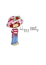 Happy birthday strawberry shortcake card created by Squiggles