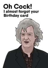 James May Birthday Card created by Daft as Duck
