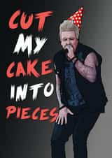 Papa Roach Rock/Metal Birthday Card created by Daft as Duck