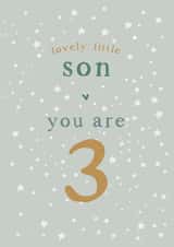 Son 3rd Birthday card created by Too Wordy