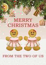 CUTE GINGERBREAD GAY COUPLE created by Mo&Co