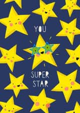 Super star, well done card created by Nicola Watson