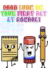 Good Luck in School! created by Cardly Appropriate!