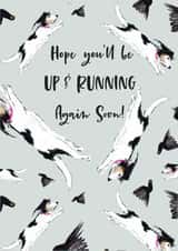 Recovery Get Well card created by Jo Scott Art