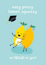Easy Peasy Lemon Squeezy Graduation Card created by Fliss Muir