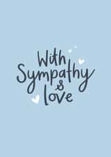 With Sympathy & Love Card created by Fliss Muir