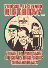 Vintage Birthday Shenanigans 1001 created by NerdShizzle