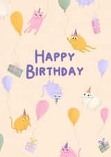 Happy Birthday created by Diana Malinovskaya