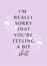 Sympathy card created by Alina Designs