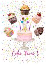 Sprinkle cakes  created by Leanne Mullen