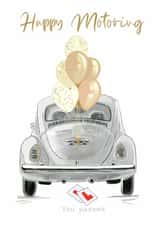 Happy Motoring created by Leanne Mullen