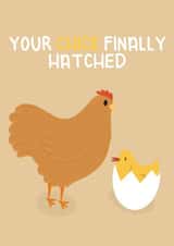 Chick hatched  created by Ellen Cawley