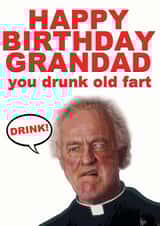 Grandad Father Jack Birthday Card created by Niall Davies