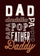 Dad birthday and Father’s Day card created by JH DSNR