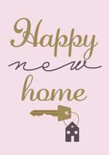 Classic New Home Card - House Key - Happy New Home created by Anna Wardle