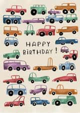 Happy birthday Car Toys Card created by Sasha Risovala