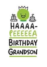 Ha-Pea Birthday Grandson created by Conor Rawson