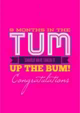 Congratulations on pregnancy or birth, cheeky! created by CreatedbyMe Sean