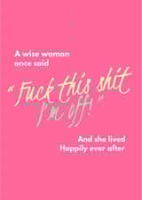 A cheeky leaving card for colleague  created by CreatedbyMe Sean