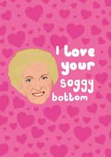 Mary Berry 'Soggy Bottom' Great British Bake Off Card created by PonyChops