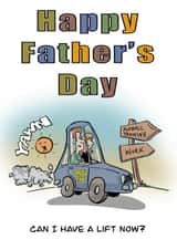 Dads taxi birthday card created by Designs on 622
