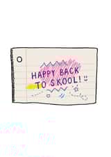 Happy Back to Skool! created by Carla Letters