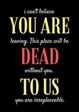 You Are Dead To Us created by Sundiva Designs