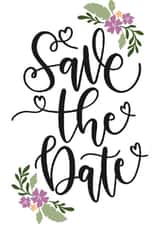Save the Date - Wedding Invitation Card created by Lots of Love, Hannah 