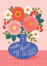 Heart Bloom Florals created by Paper Raven Co.