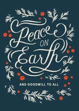 Peace On Earth created by Paper Raven Co.