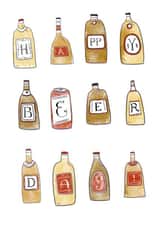 Happy Beer Day birthday card created by Nic Squirrell