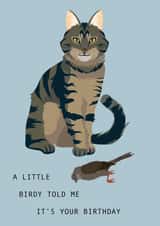 A Little Birdy Told Me It's Your Birthday 1001 created by Taura Designs